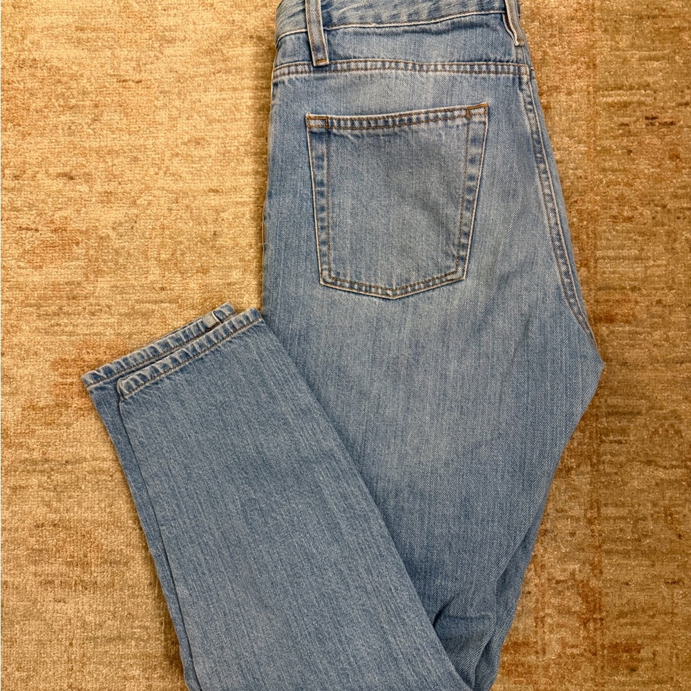 Sézane Sky Blue Denim Pants
